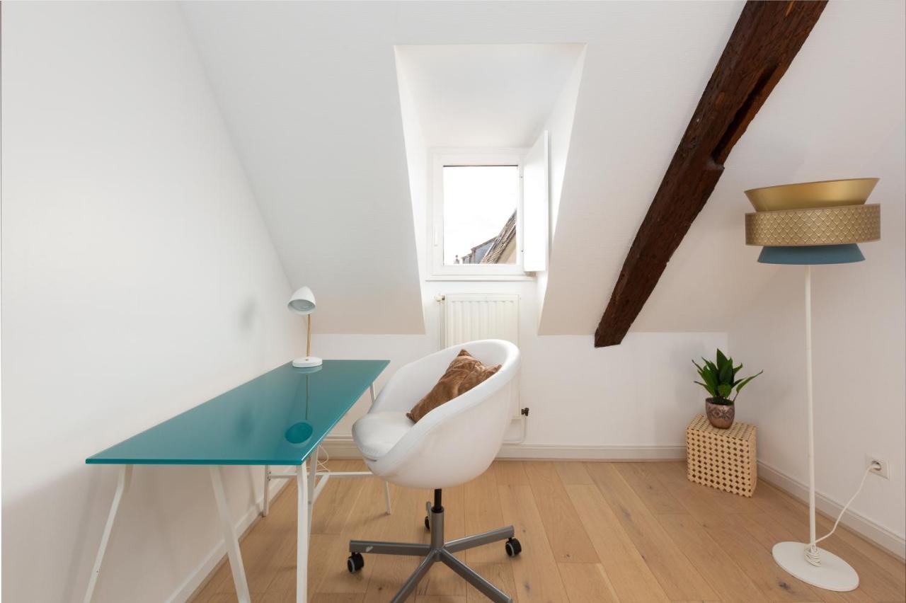 Petite France-Cathedrale, Duplex 100M2- 3 Chambres Strasburgo Esterno foto