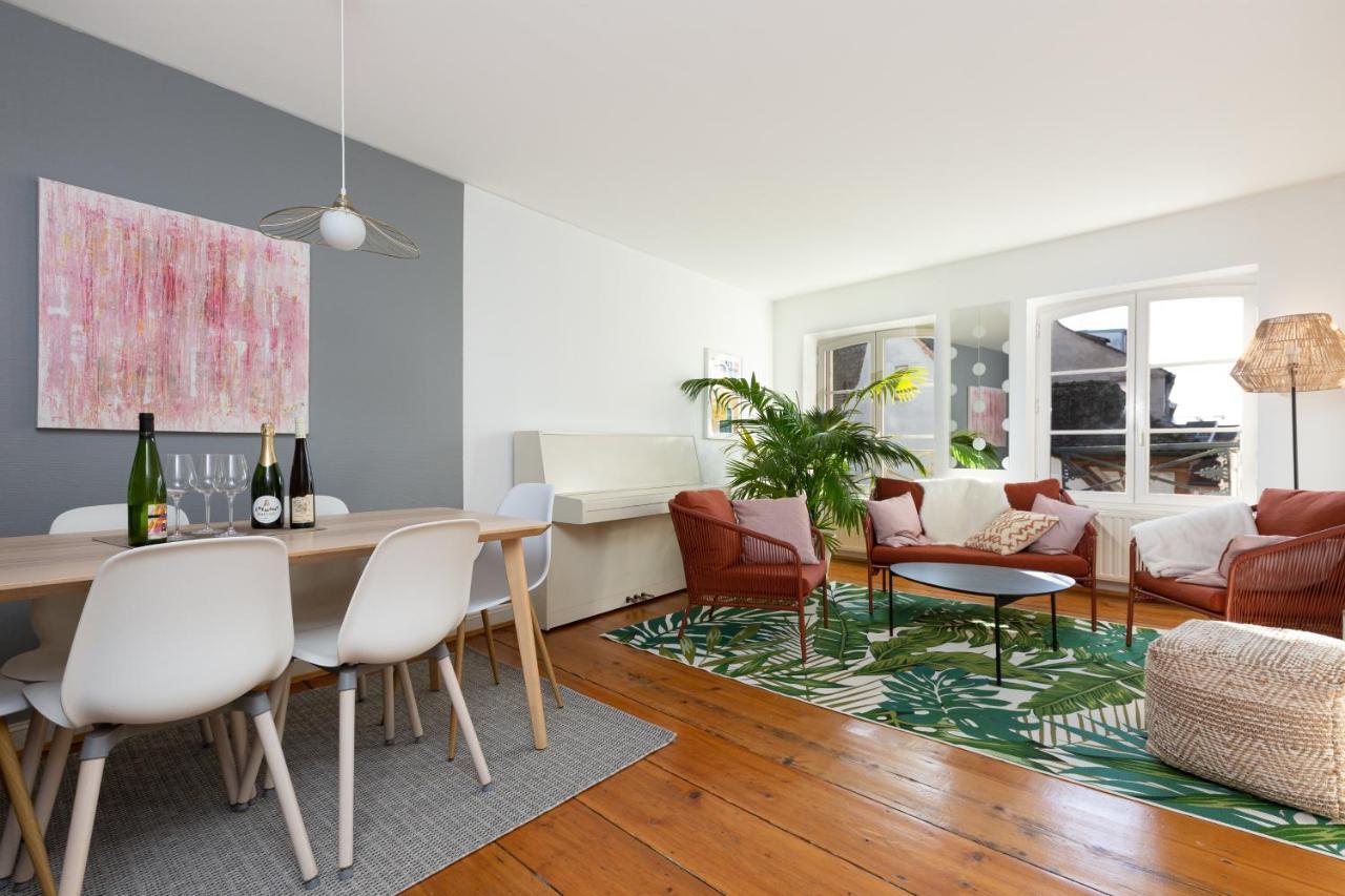 Petite France-Cathedrale, Duplex 100M2- 3 Chambres Strasburgo Esterno foto